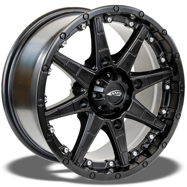 Roll'N 105 Front; Rear Wheel 14 X 7 by AMS 0230-0939 Beadlock Wheel 0230-0939 Parts Unlimited Drop Ship