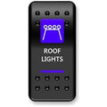 Roof Light Rocker Switch Blue by Moose