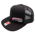 Rugged Radios Pink Flat Bill Snapback Hat - Black by Rugged Radios