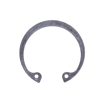 The Snap Ring by Polaris is a metal ring with two small holes at the ends and a gap at the bottom, often used as a Victory motorcycle snap ring or as Polaris OEM part 7710446.