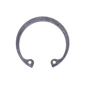 The Snap Ring by Polaris is a metal ring with two small holes at the ends and a gap at the bottom, often used as a Victory motorcycle snap ring or as Polaris OEM part 7710446.