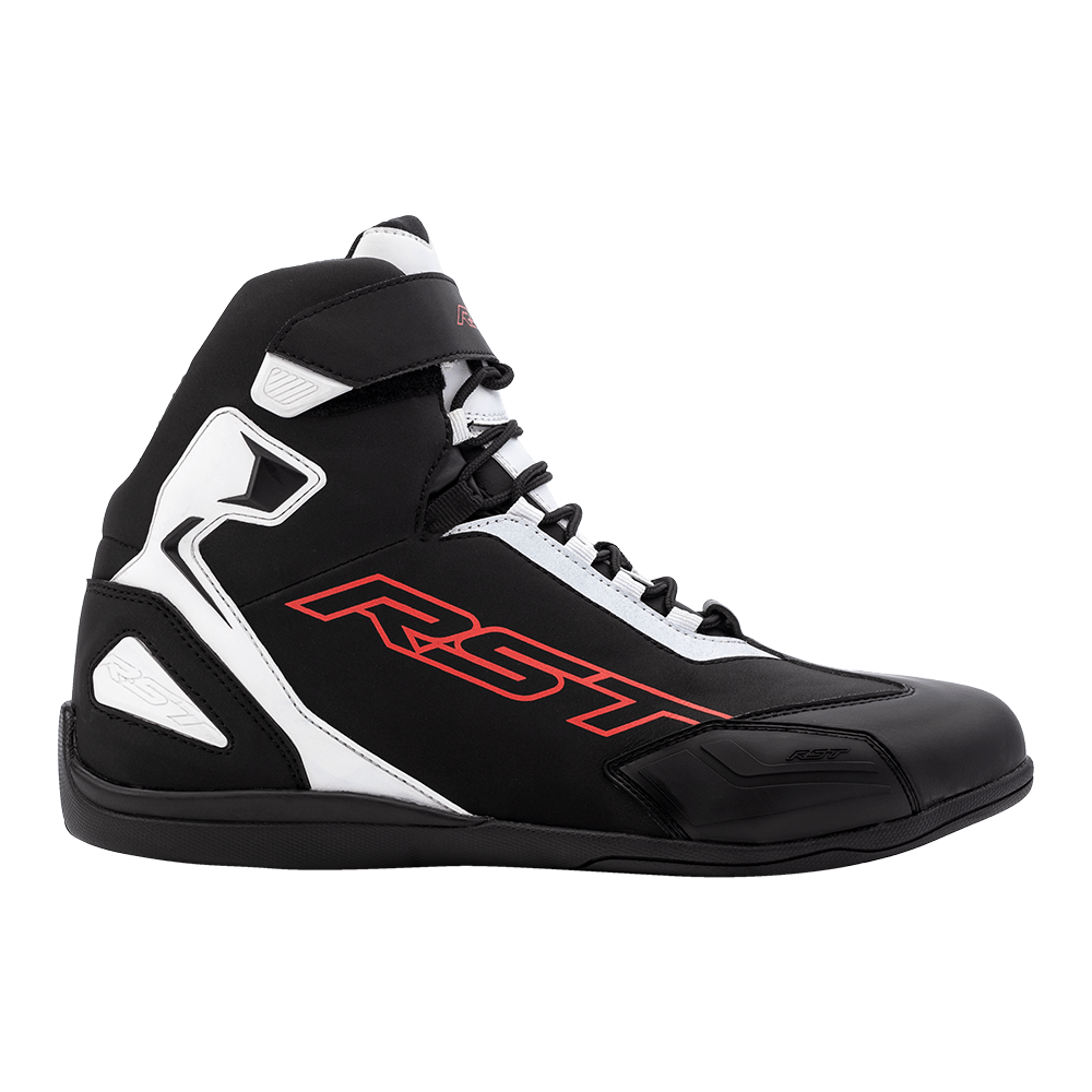 Western Powersports Shoes Black/White/Red / 7 Sabre Moto CE Shoe by RST 103053RED-40