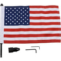Saddlebag Bar Flag Mount With Flag 1/2" Bar - 10" X 15" Flag by Pro Pad
