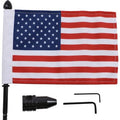 Saddlebag Bar Flag Mount With Flag 1/2" Bar - 6" X 9" Flag by Pro Pad