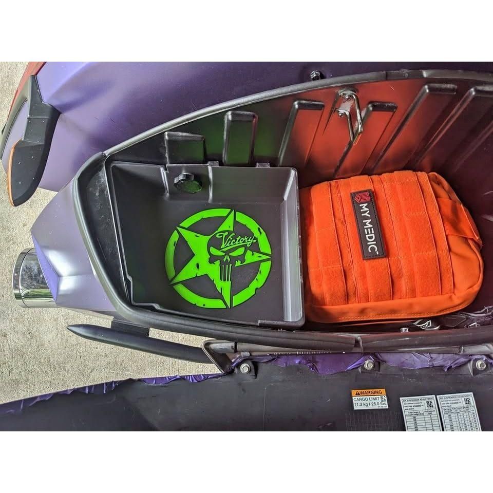 Saddlebag Organizer Tray by Disruptive Misfit Solutions Saddlebag Accessory