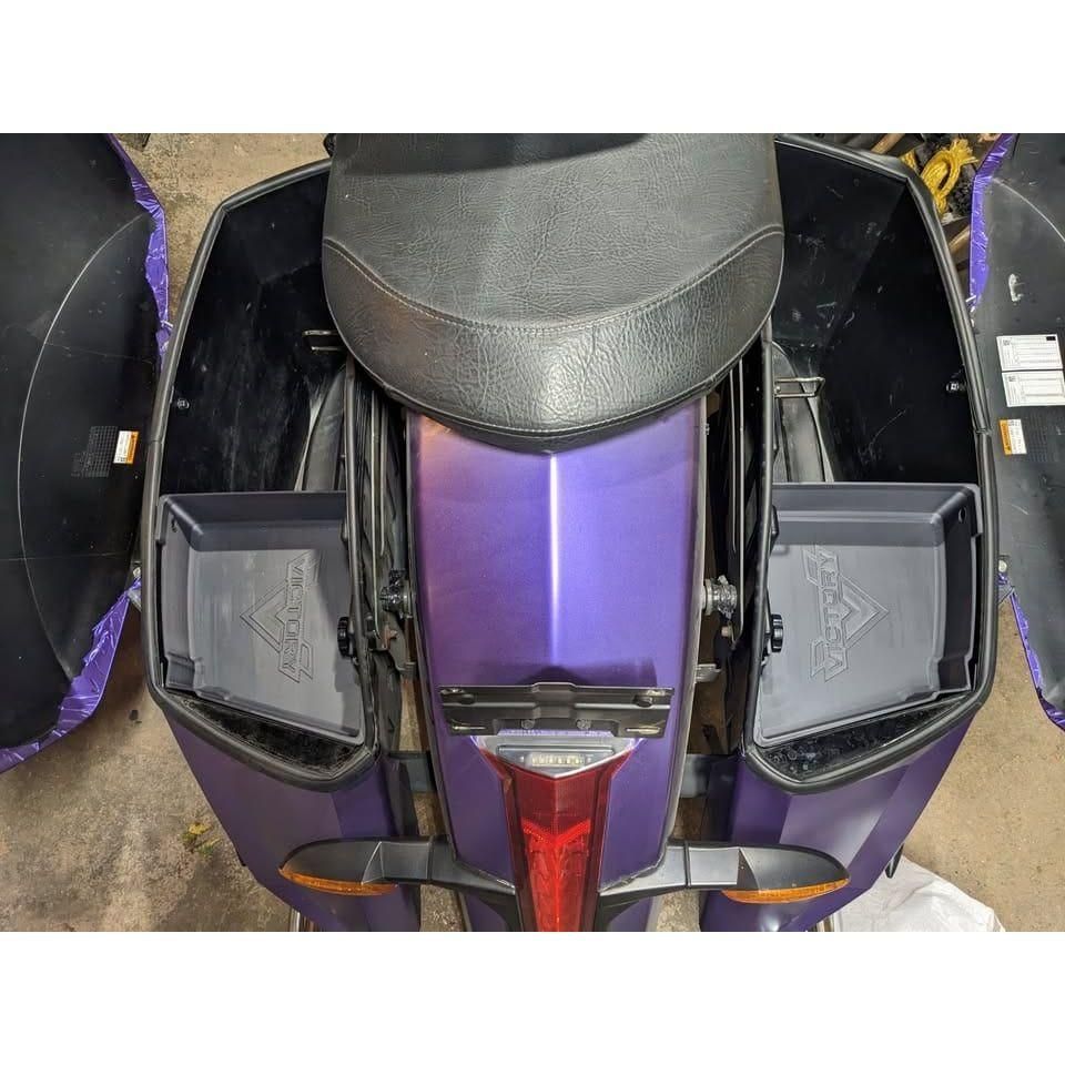 Saddlebag Organizer Tray by Disruptive Misfit Solutions Saddlebag Accessory