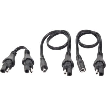 SAE to 2.5 mm Barrel Adapter Kit by Tecmate O-67 Battery Charger Accessory