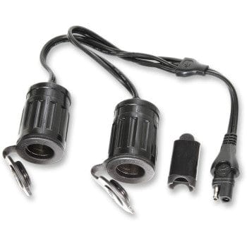 SAE to Dual Socket Adapter 12" by Tecmate O-26 Battery Charger Accessory