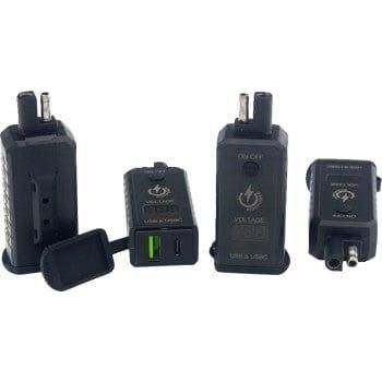 SAE to USBC/USB Adapter by RidePower RPSAEUSBUSBCADP Battery Charger Accessory