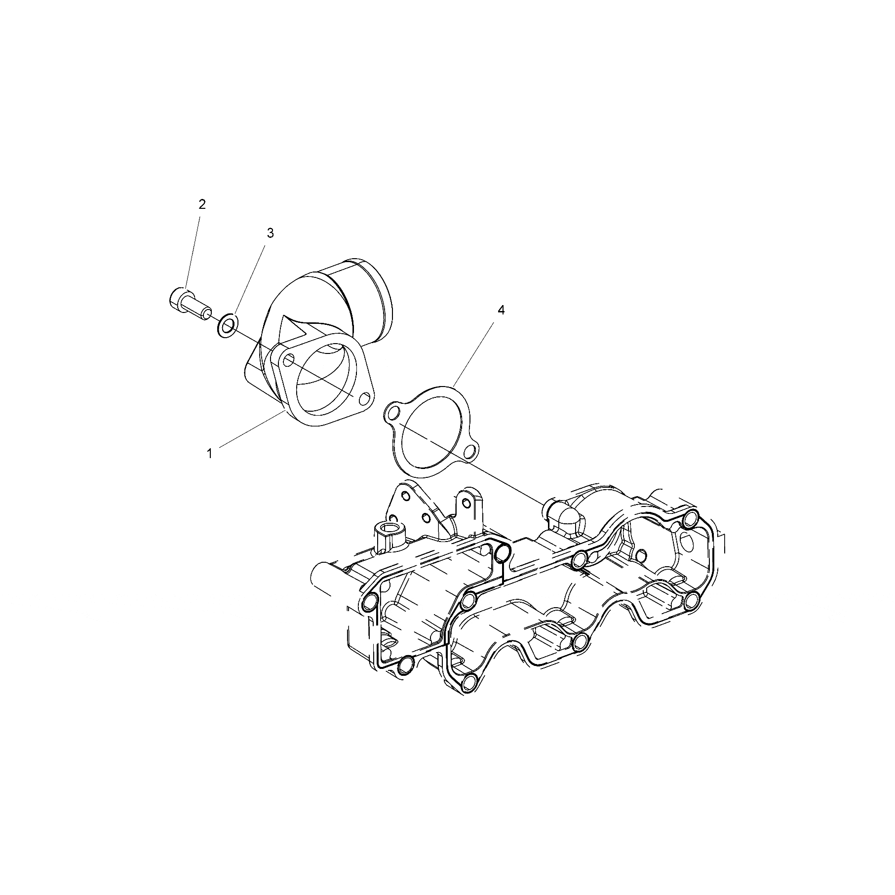 Scr Soc Head M8X20 by Polaris 3040228 OEM Hardware P3040228 Off Road Express