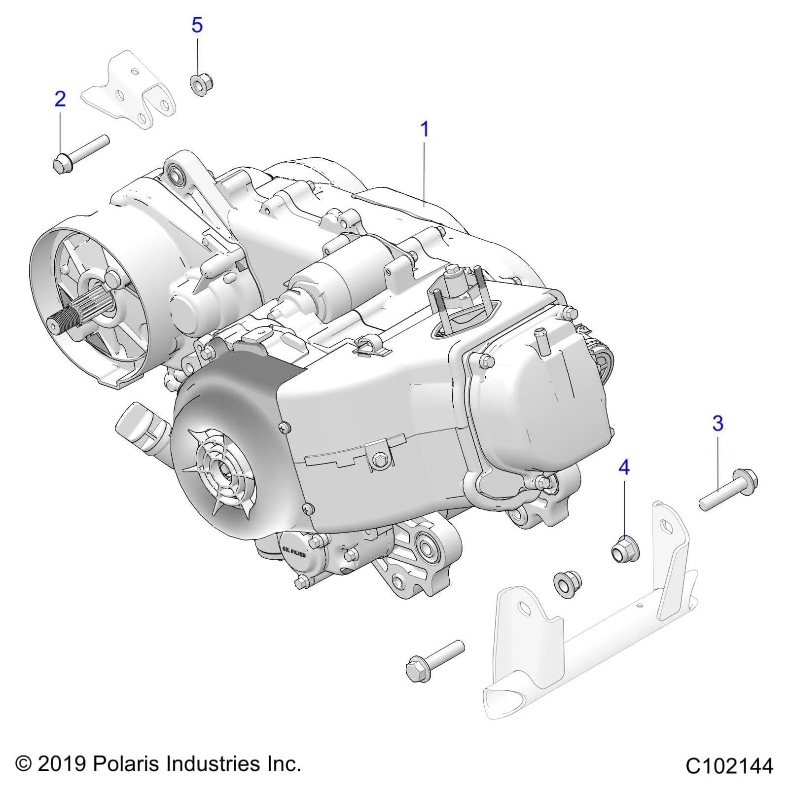 Screw by Polaris 7516732 OEM Hardware P7516732 Off Road Express