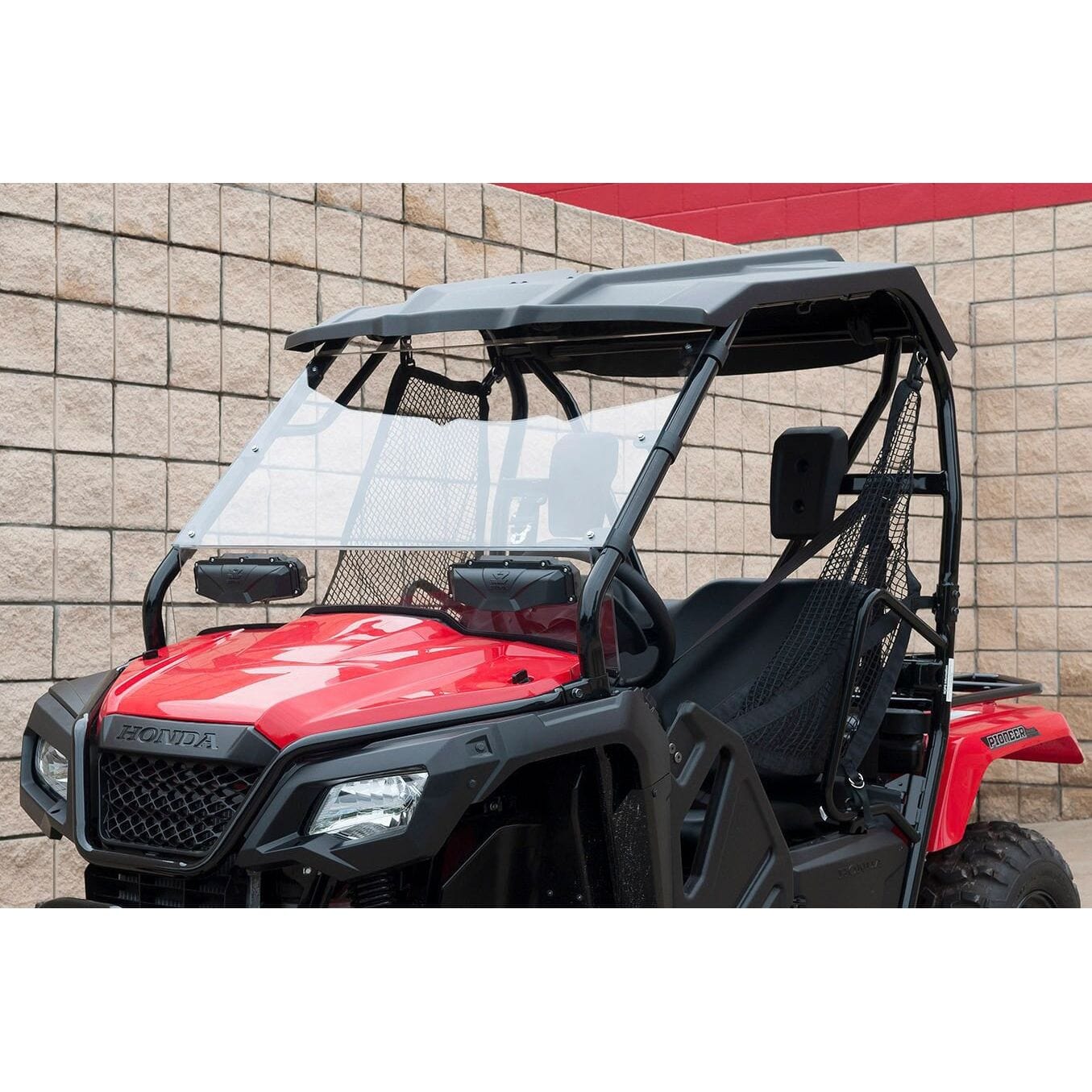 Seizmik Versa Vent Hc Honda Pioneer 500 By Seizmik 25034 Vented Windshield 63-25038 Western Powersports Drop Ship