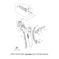 Shaft, Tensioner by Yamaha