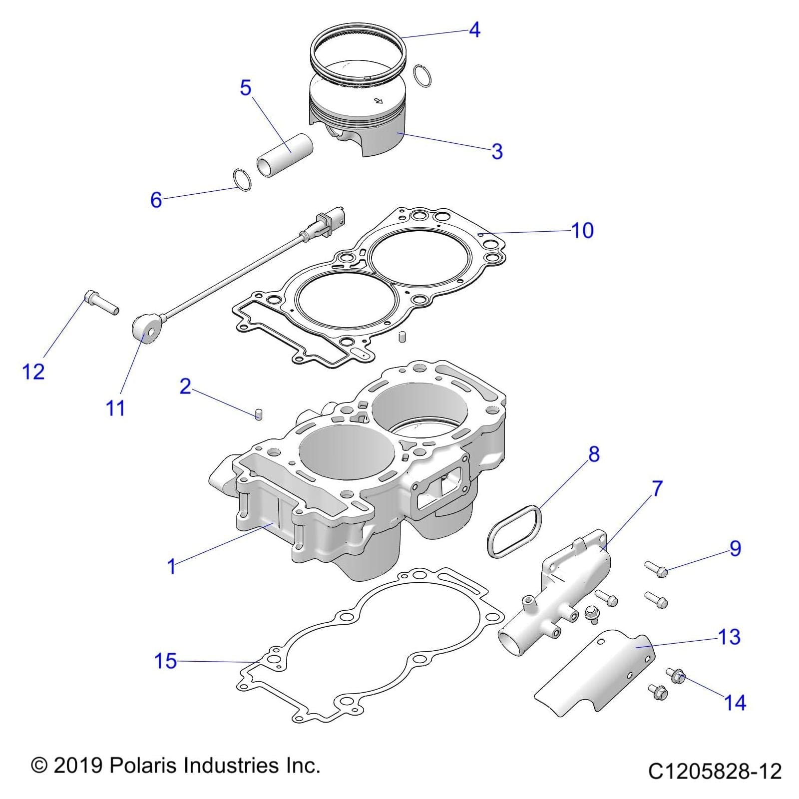Shield-Heat Bolted,Coolant by Polaris 5265306 OEM Hardware P5265306 Off Road Express