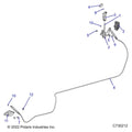 Shift-Lever,Cast,M.Blk by Polaris