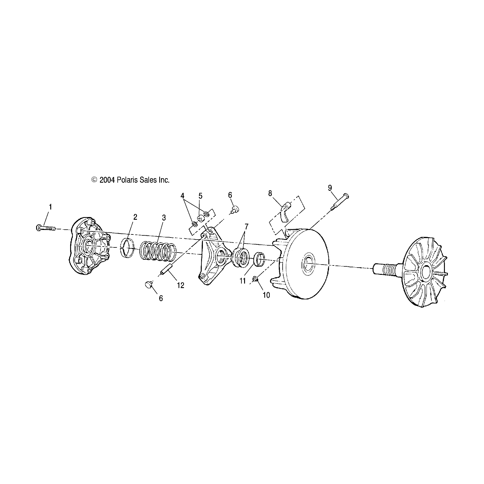 Shift Weight by Polaris 5630509 OEM Hardware P5630509 Off Road Express