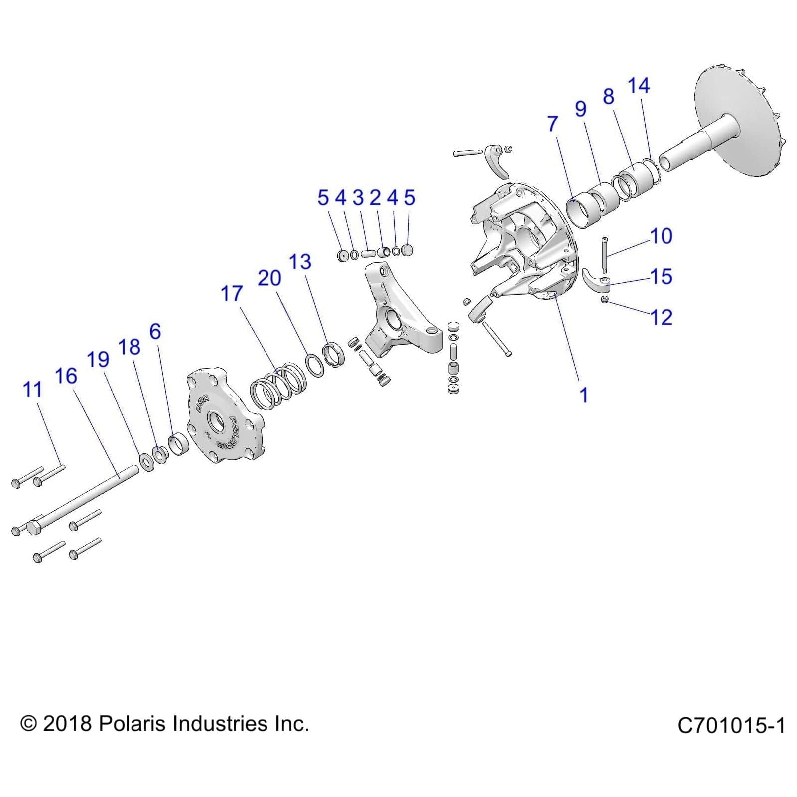 Shift Weight by Polaris 5633319 OEM Hardware P5633319 Off Road Express