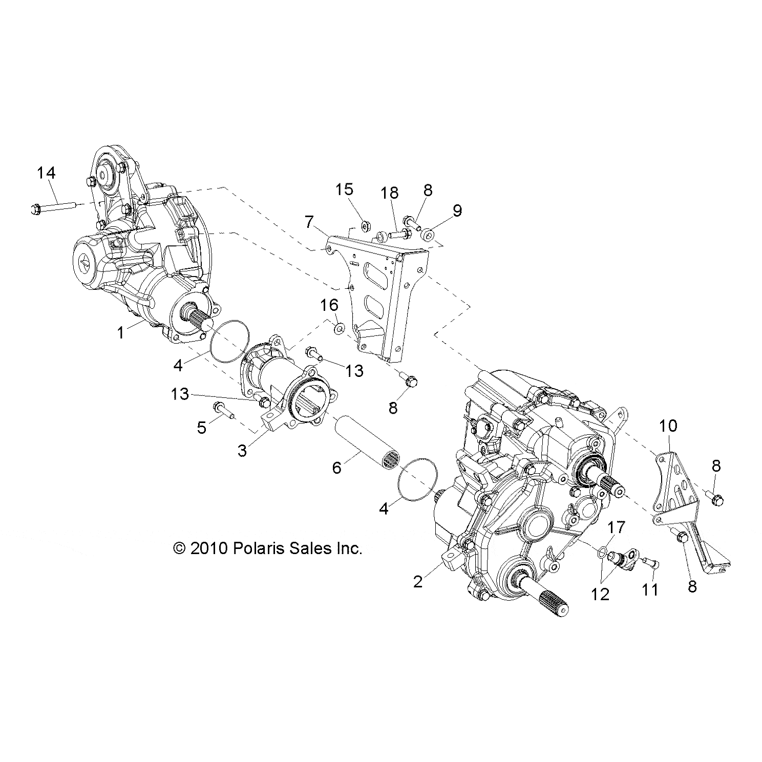 Shim Kit by Polaris 2203725 OEM Hardware P2203725 Off Road Express