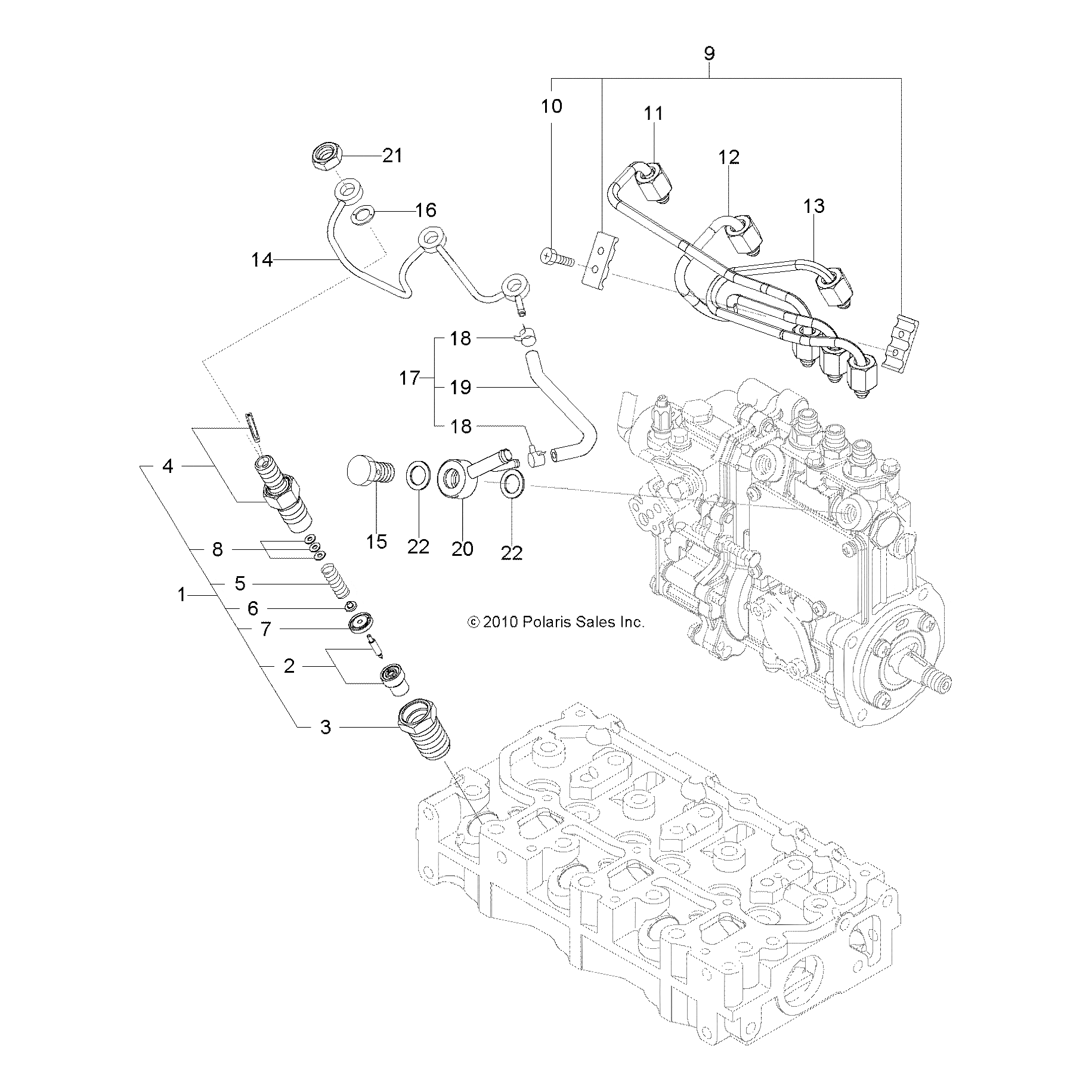 Shim Set by Polaris 3070291 OEM Hardware P3070291 Off Road Express