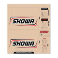 Showa Decal Kit Black Showa Fork/Shock/Eng Spec By D'Cor