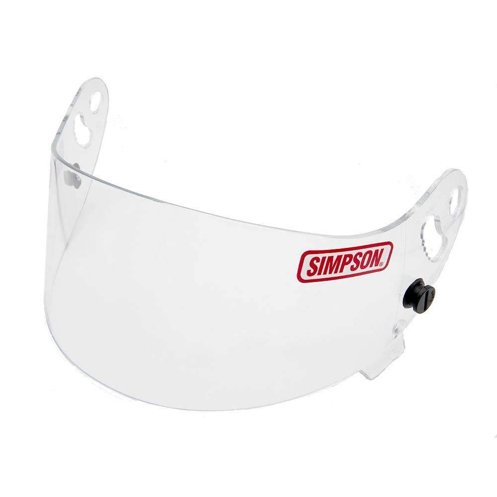 Simpson Devil Ray Clear Helmet Shield For Desert Devil Helmet by Simpson SIMPSON-SHIELD-CLEAR Helmet Shield 01039374005771 Rugged Radios
