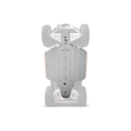 Skid Plate Alloy Polaris by Rival Powersports