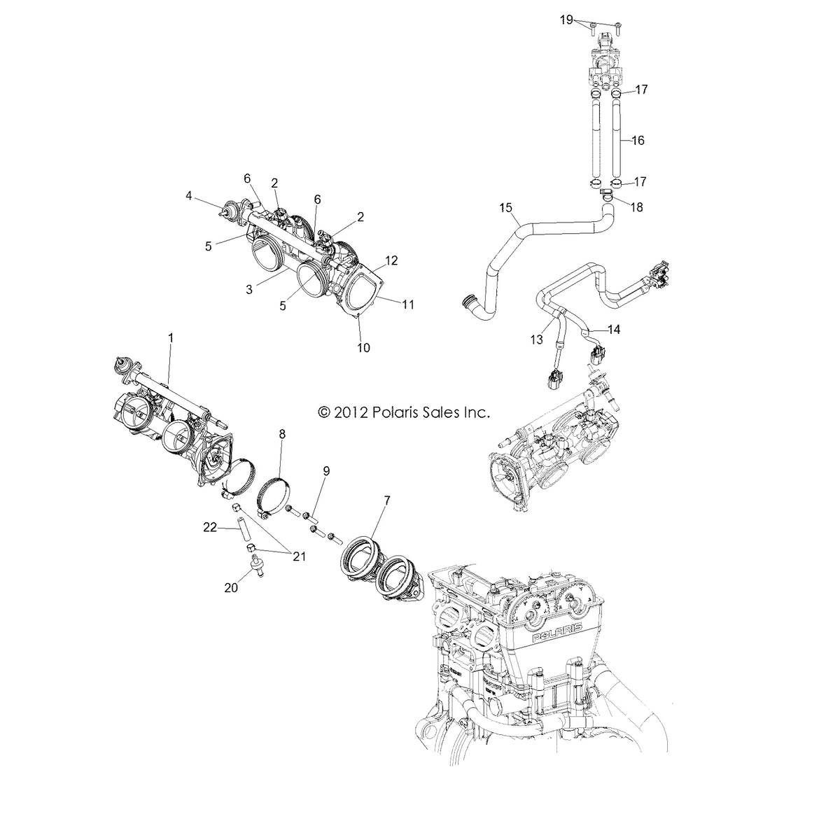 Sm-Injector,Fuel,Gray,Pto by Polaris 1204367