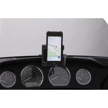 Parts Unlimited Phone Mount Smartphone/GPS Holder without Charger Black by Ciro 50317