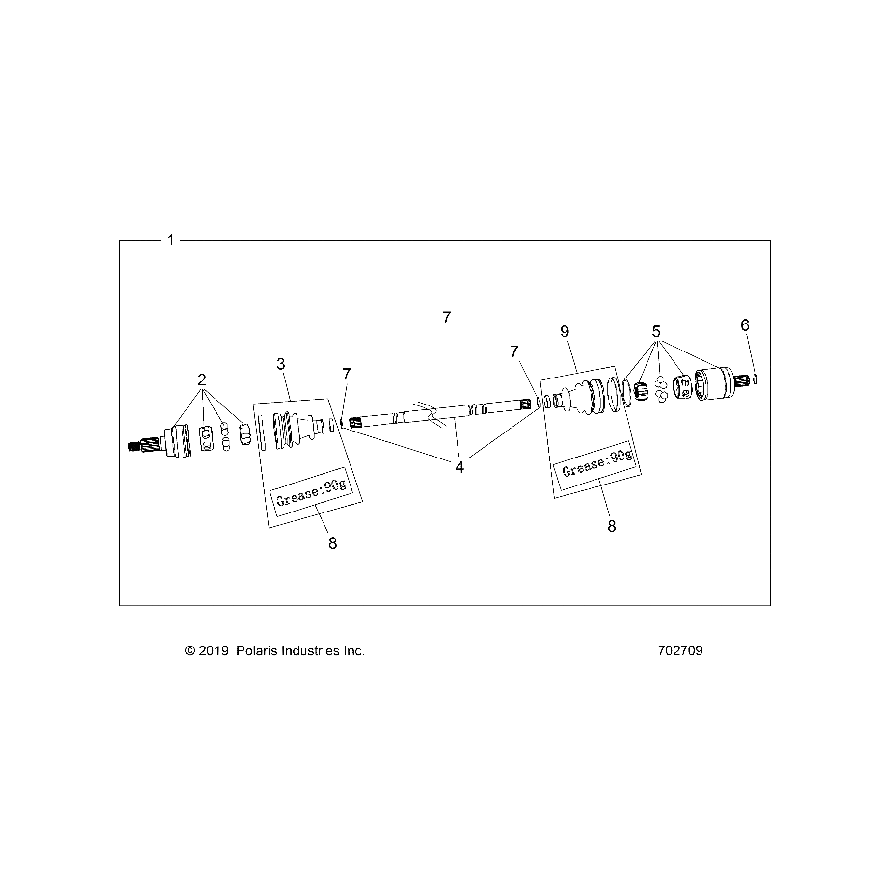 Snap Ring by Polaris 2206525 OEM Hardware P2206525 Off Road Express