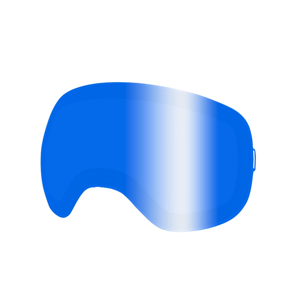 Daytona Helmets Goggles Snow Goggle Range-Lens  Blue by Daytona Helmets SGR-LB