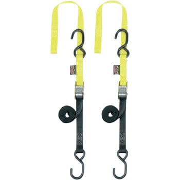 Soft-Tye Tie-Downs - 1" x 5-1/2' - Yellow By Powertye MFG 23628 Tie Down / Ratchet Strap
