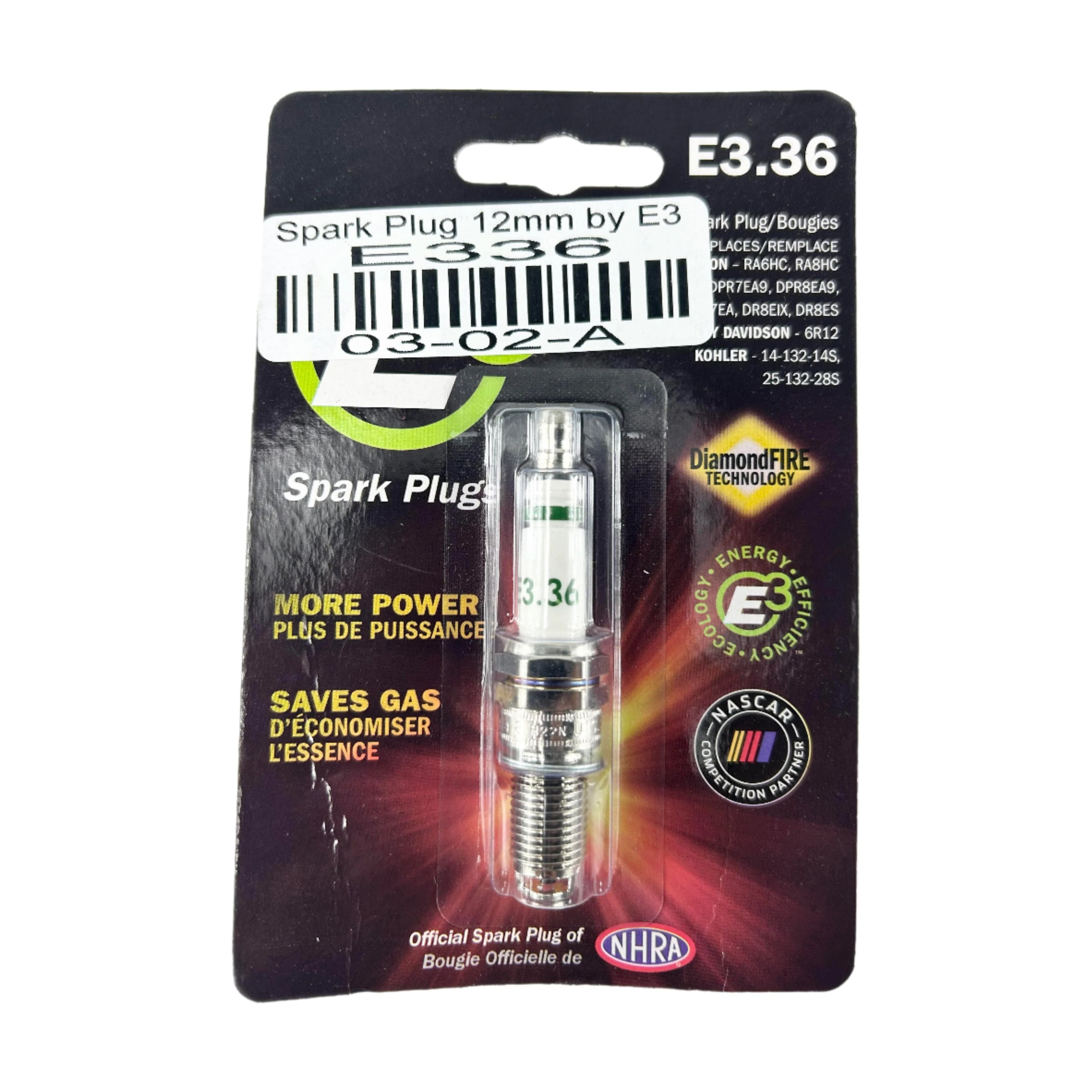 Spark Plug 12mm by E3 E336 Spark Plug