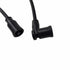 Spark Plug Wires Black MSD 8.5mm by Witchdoctors MSD-BLACK20 Spark Plug Wires