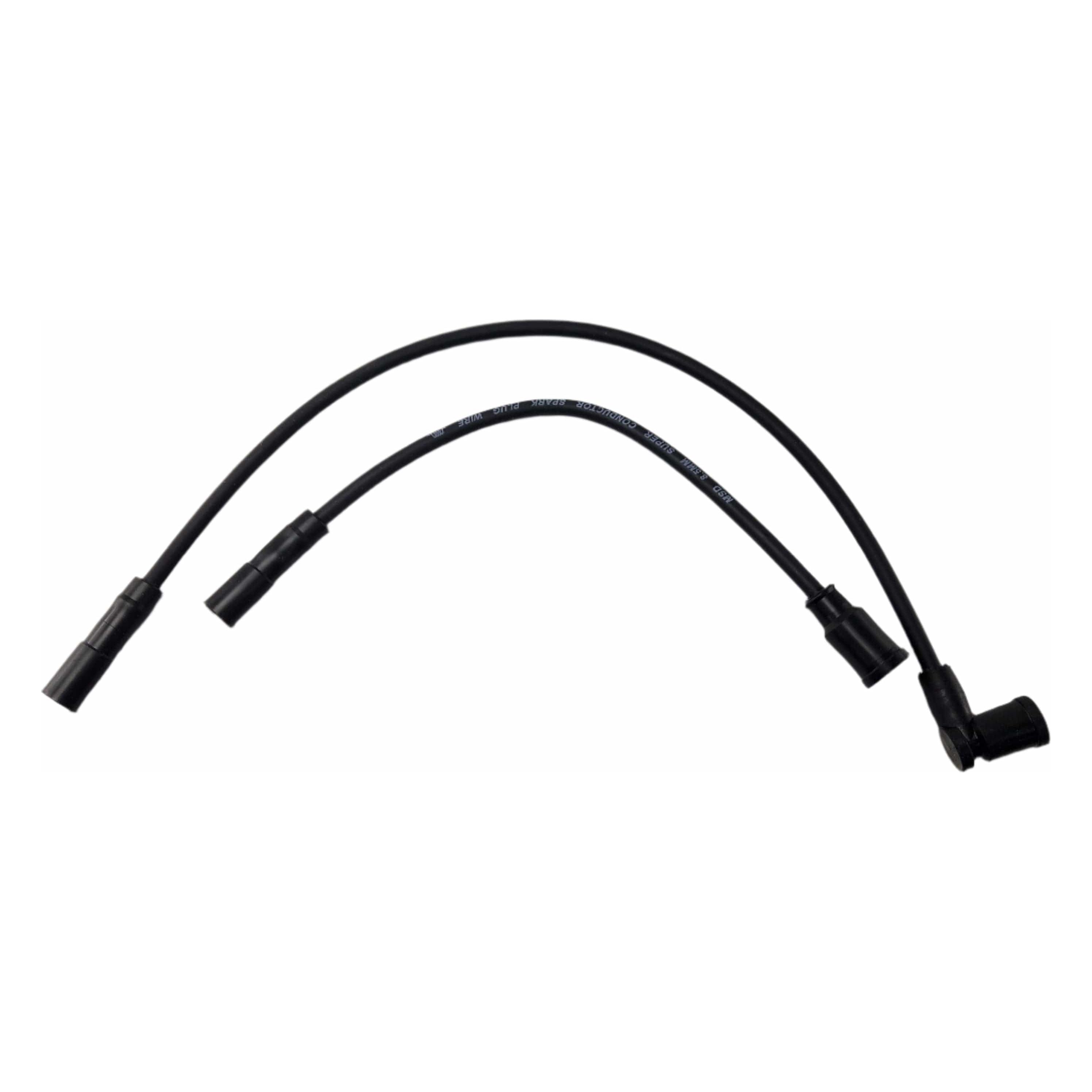 Spark Plug Wires Black MSD 8.5mm by Witchdoctors MSD-BLACK20 Spark Plug Wires