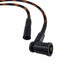 Spark Plug Wires Black / Orange Twist by Trik Wires TRK-08-ORTW Spark Plug Wires