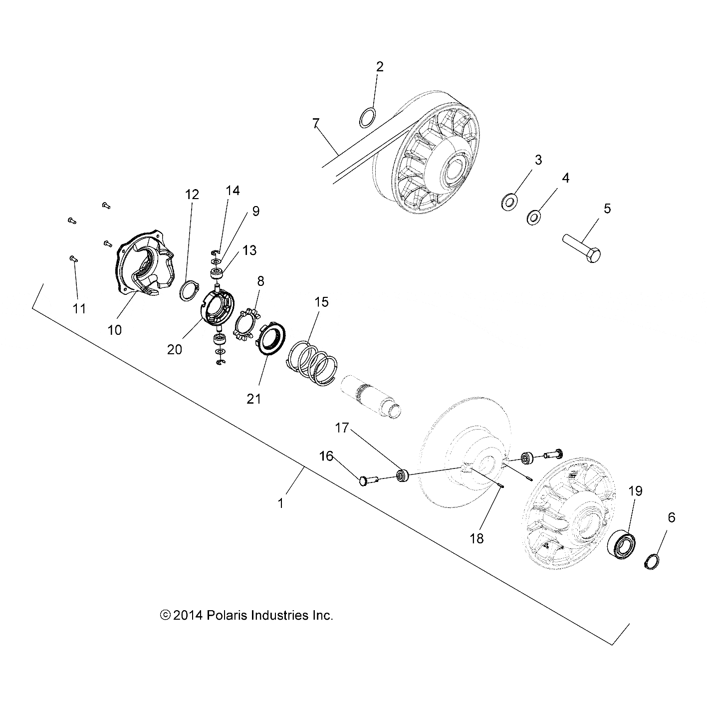 Spider Dampener Insert, Forged by Polaris 5139594 OEM Hardware P5139594 Off Road Express