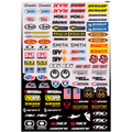 Sponsor Sticker Kit By Factory Effex