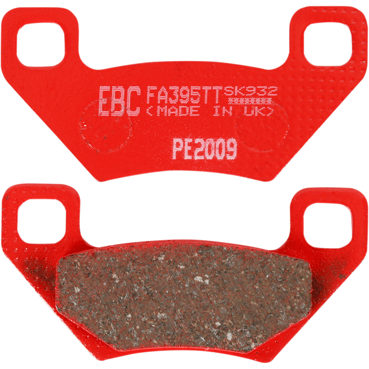 Sport Carbon "X" Brake Pads By Ebc FA395X Brake Pads 1722-0606 Parts Unlimited