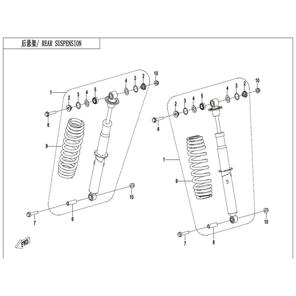 Spring by CF Moto 5BWV-060600-5000-21 OEM Hardware 5BWV-060600-5000-21 Northstar Polaris