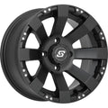 Spyder Wheel 12X7 4/137 5+2 (+10Mm) Black by Sedona