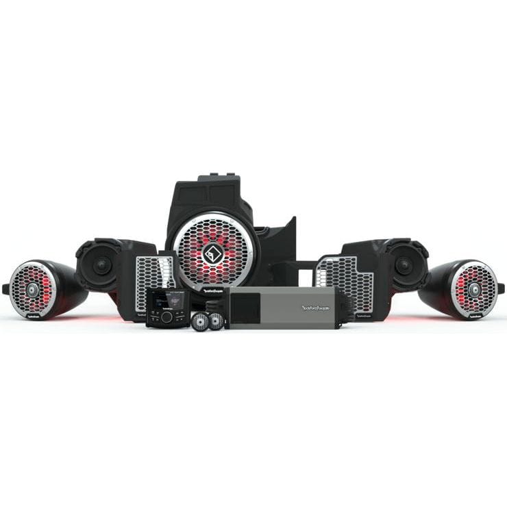 Stage 5 Element Ready Audio System for 2020+ Polaris RZR Pro XP by Rockford Fosgate RZR19PXP-STG5 Audio Full System 909242 Tucker Rocky Drop Ship