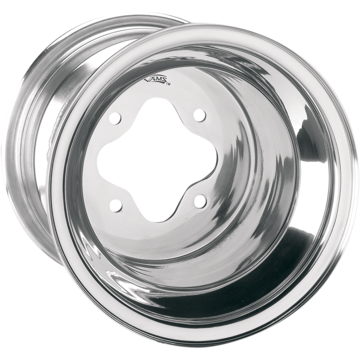 Standard-Lip Spun Aluminum Wheel By Ams 261-99115P3 Non Beadlock Wheel 0232-0112 Parts Unlimited