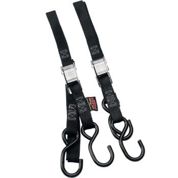 Standard Tie-Downs - 1" x 5-1/2' - Black By Powertye MFG 22262 Tie Down / Ratchet Strap