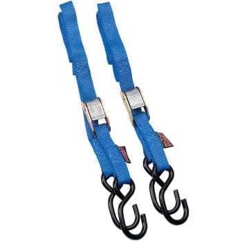 Standard Tie-Downs - 1" x 5-1/2' - Blue By Powertye MFG 22263 Tie Down / Ratchet Strap