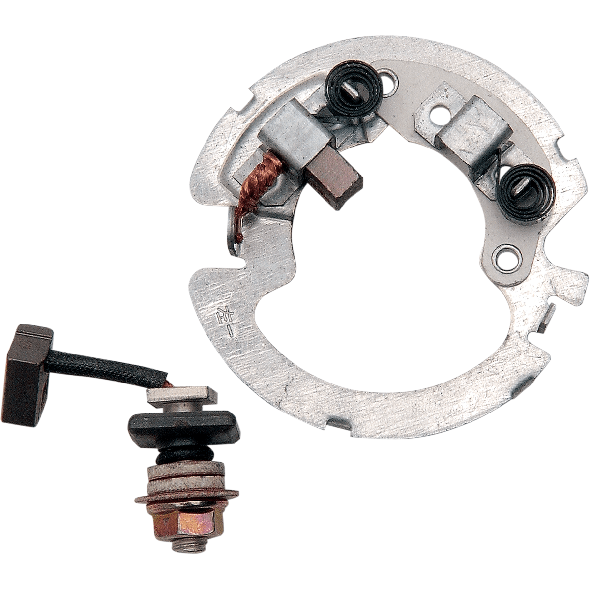 Starter Brush Plate Repair Kit By Rick's Motorsport Electric 70-504 Starter Brush 70-504 Parts Unlimited
