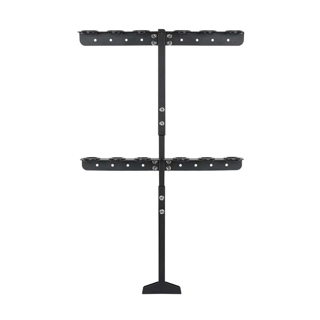 Steel Long Handle Tool Holder With 6 Hole by Kemimoto B1201-05401BK Tool Holder B1201-05401BK Kemimoto