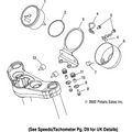 STEERING, SPEEDOMETER - V03GB16/ALL OPTIONS (4983688368B02)