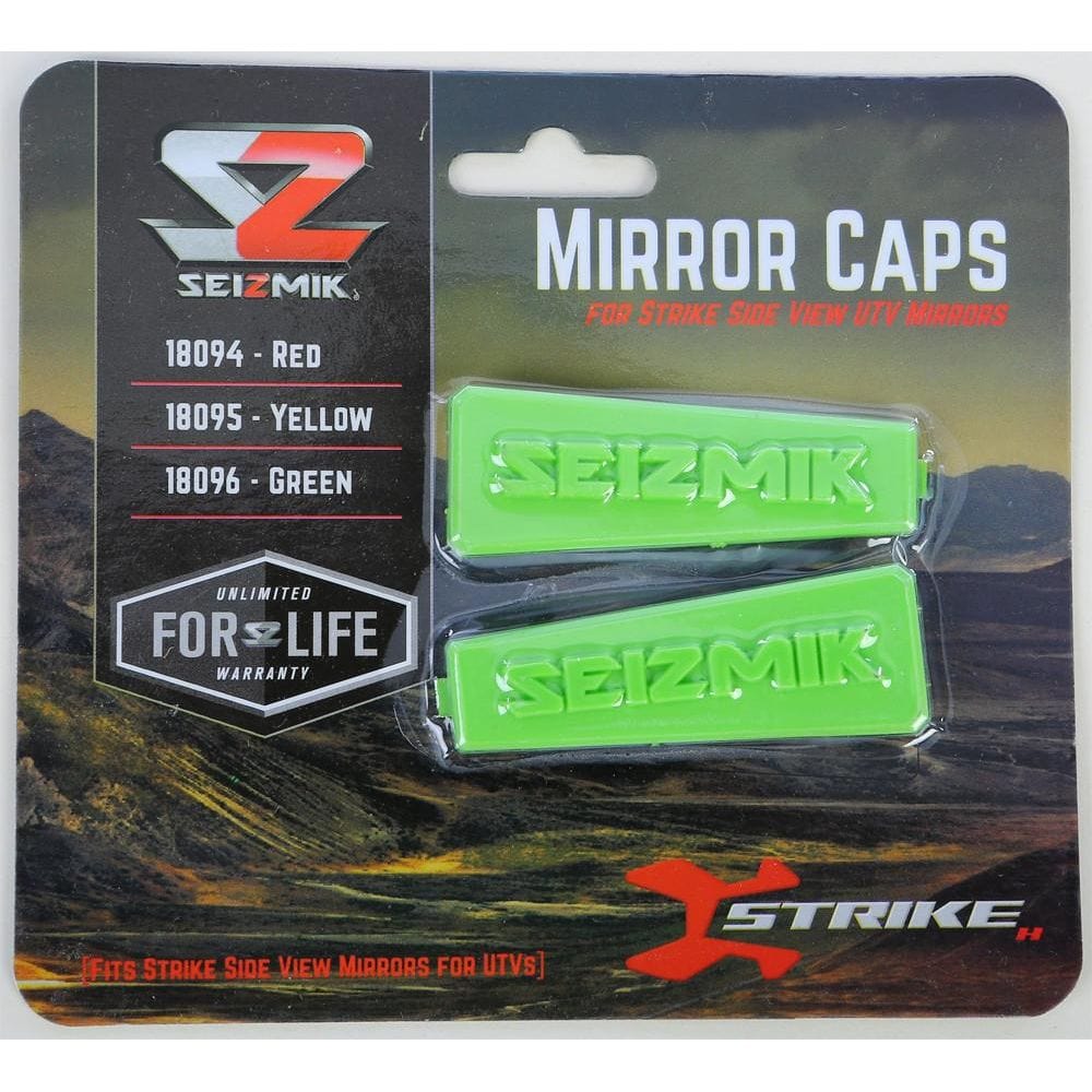 Strike Mirror Insert Green By Seizmik 18096 Mirror Accent 63-7266 Western Powersports