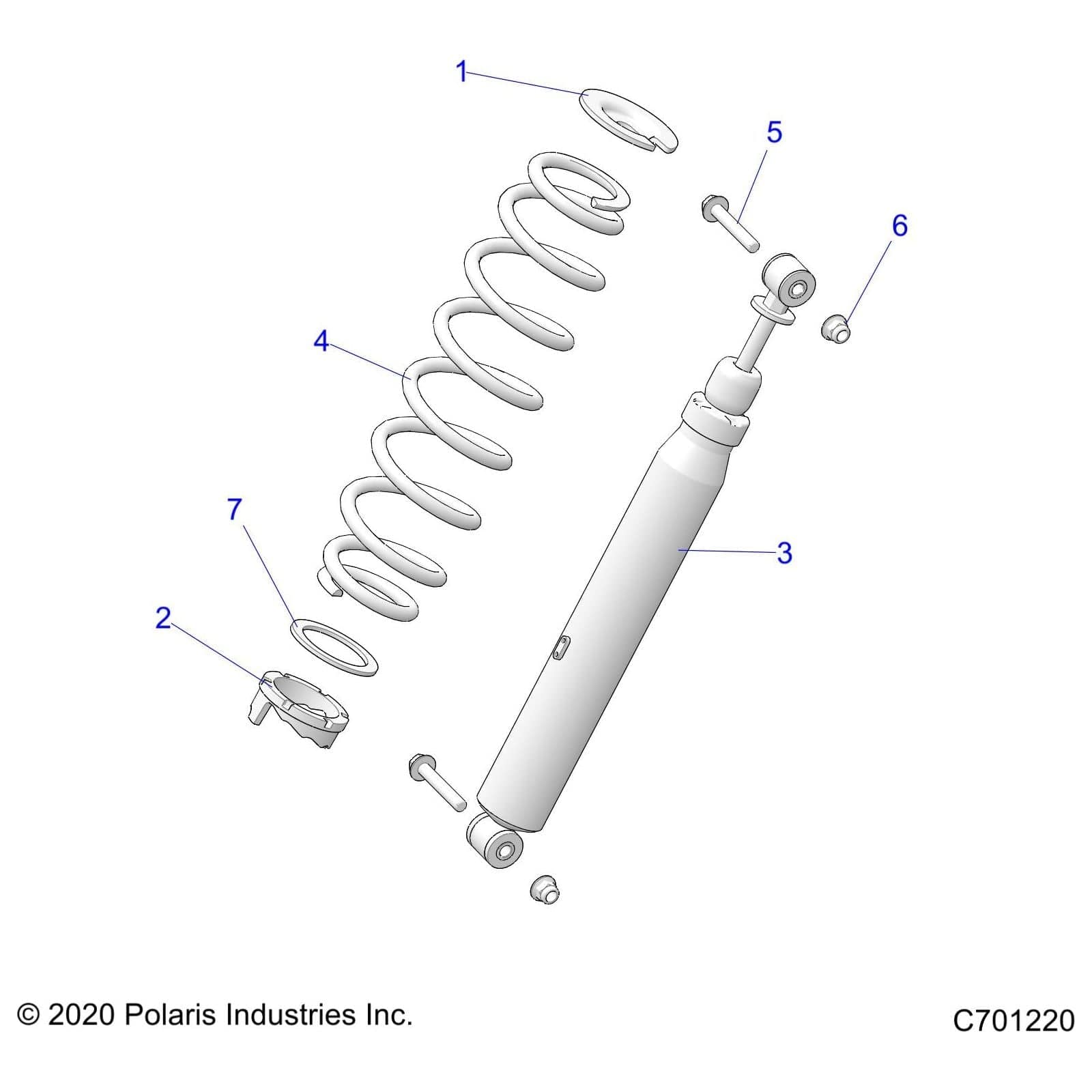 Substituted By 7045565-689 by Polaris 7044727-689 OEM Hardware P7044727-689 Off Road Express