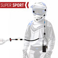 Super Sport Complete Motorcycle Communication Kit With Lightweight Sport Cables by Rugged Radios